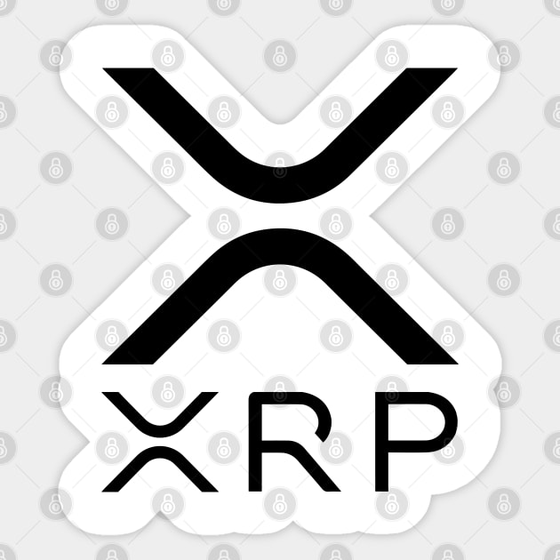 Ripple XRP - New Symbol Sticker by Ranter2887